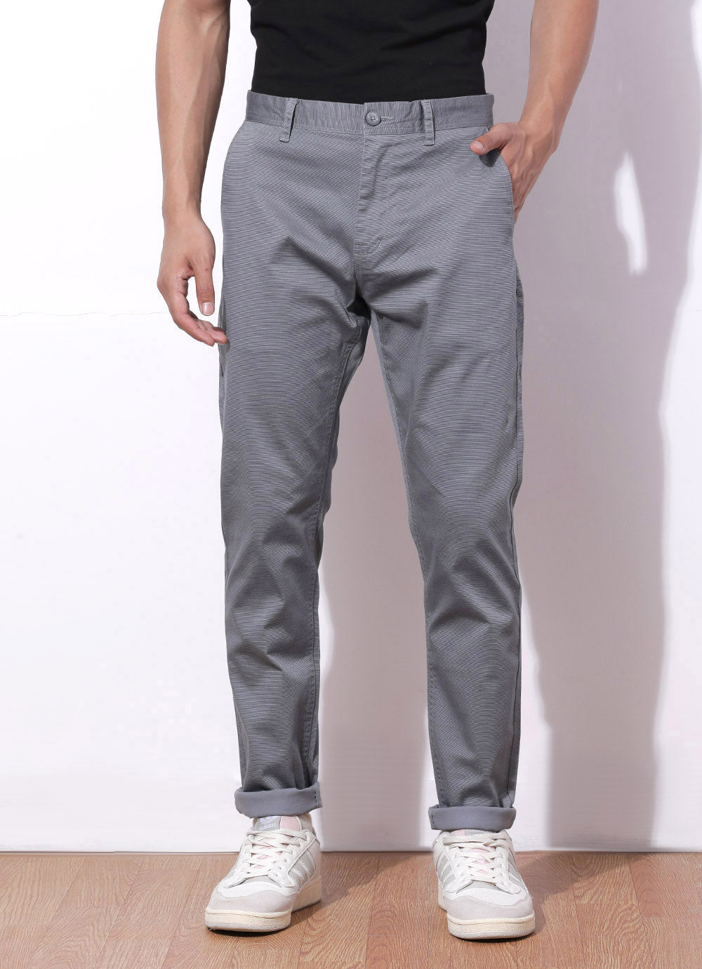 Ashen Grey Trouser