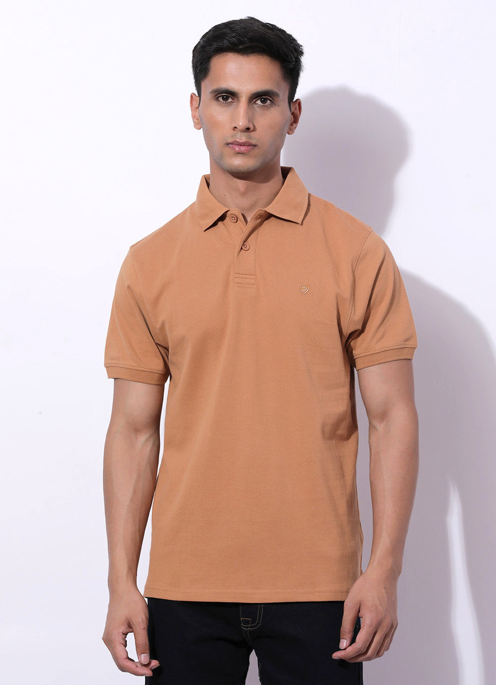 Buttery Yellow -Slim Fit Polo T-Shirt