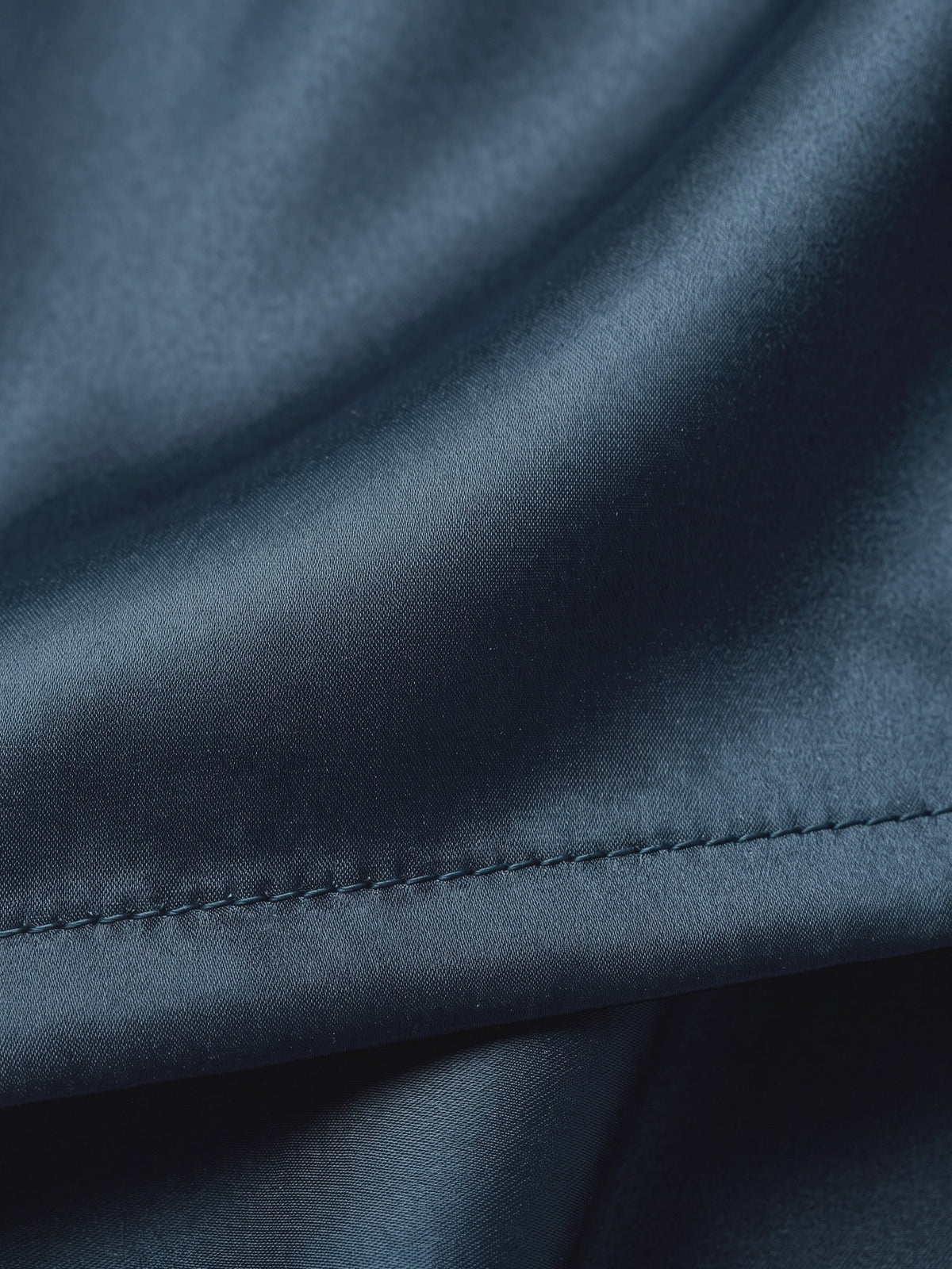 Petrol Blue Cotton Stretch Slim Fit Full Sleeve Shirt