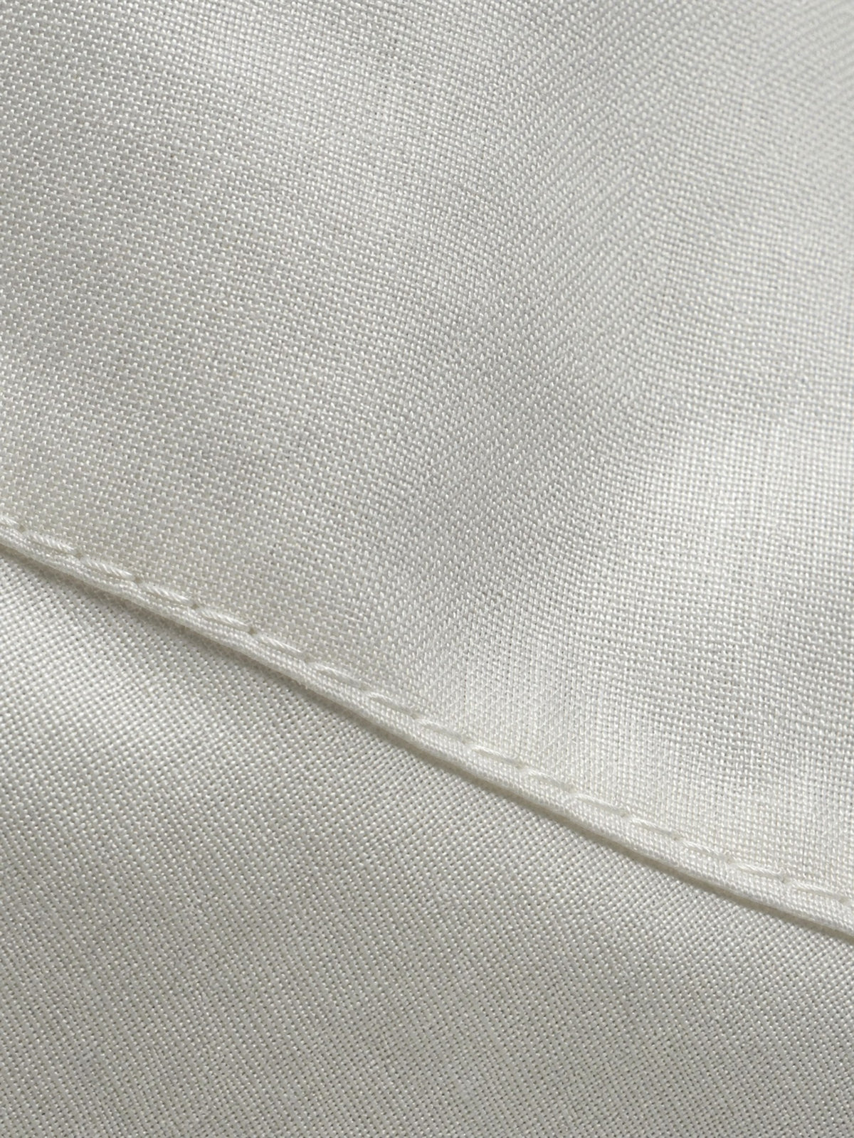 White Cotton Stretch Slim Fit Full Sleeve Shirt