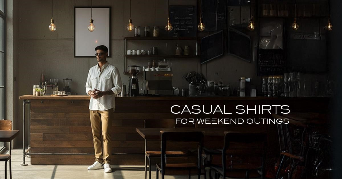 Smart Casual Shirts for Weekend Outings & Brunches