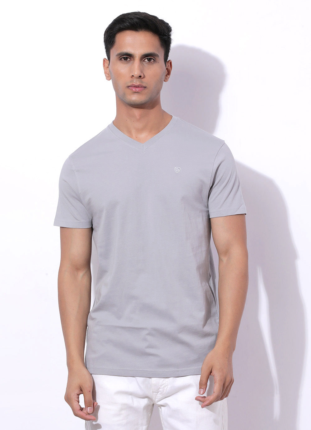 Hot Grey V Neck