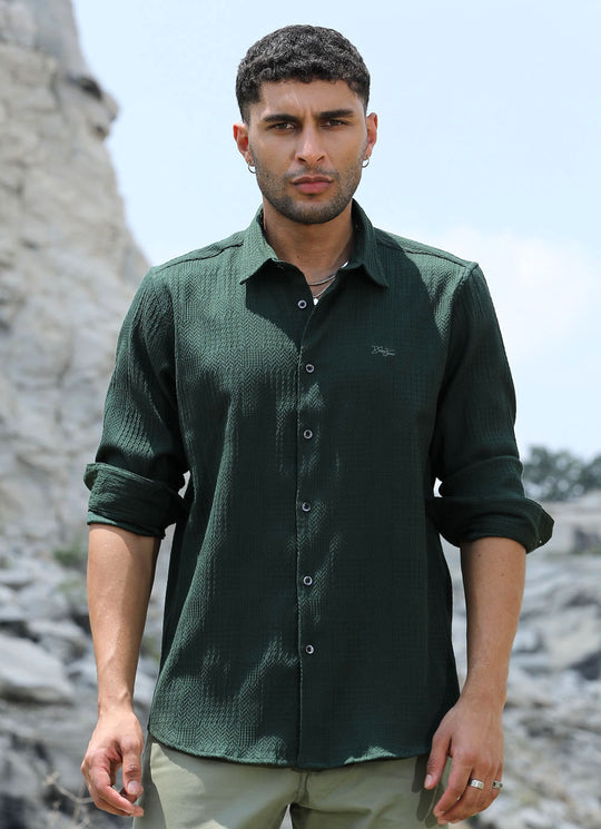 Kurnool Green Casual Shirt