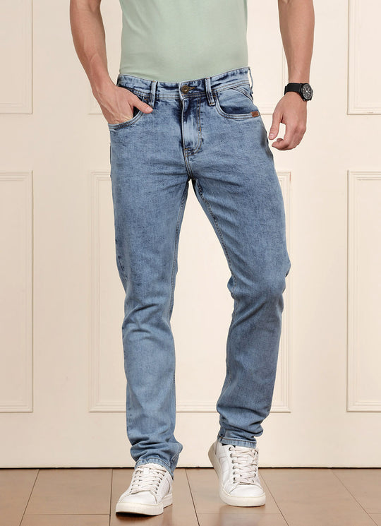 Ice Blue Washed