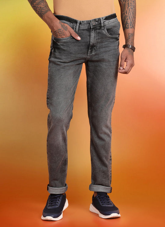 Ash grey denim