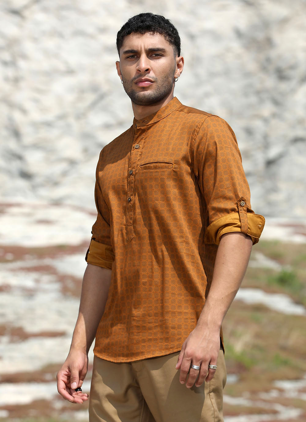 Marigold kurta