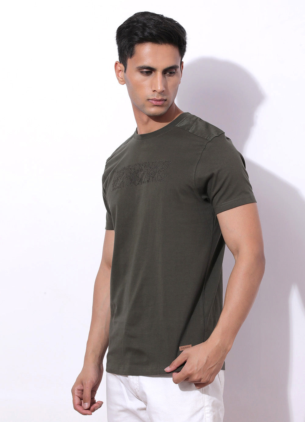 Nelson Green Round Neck