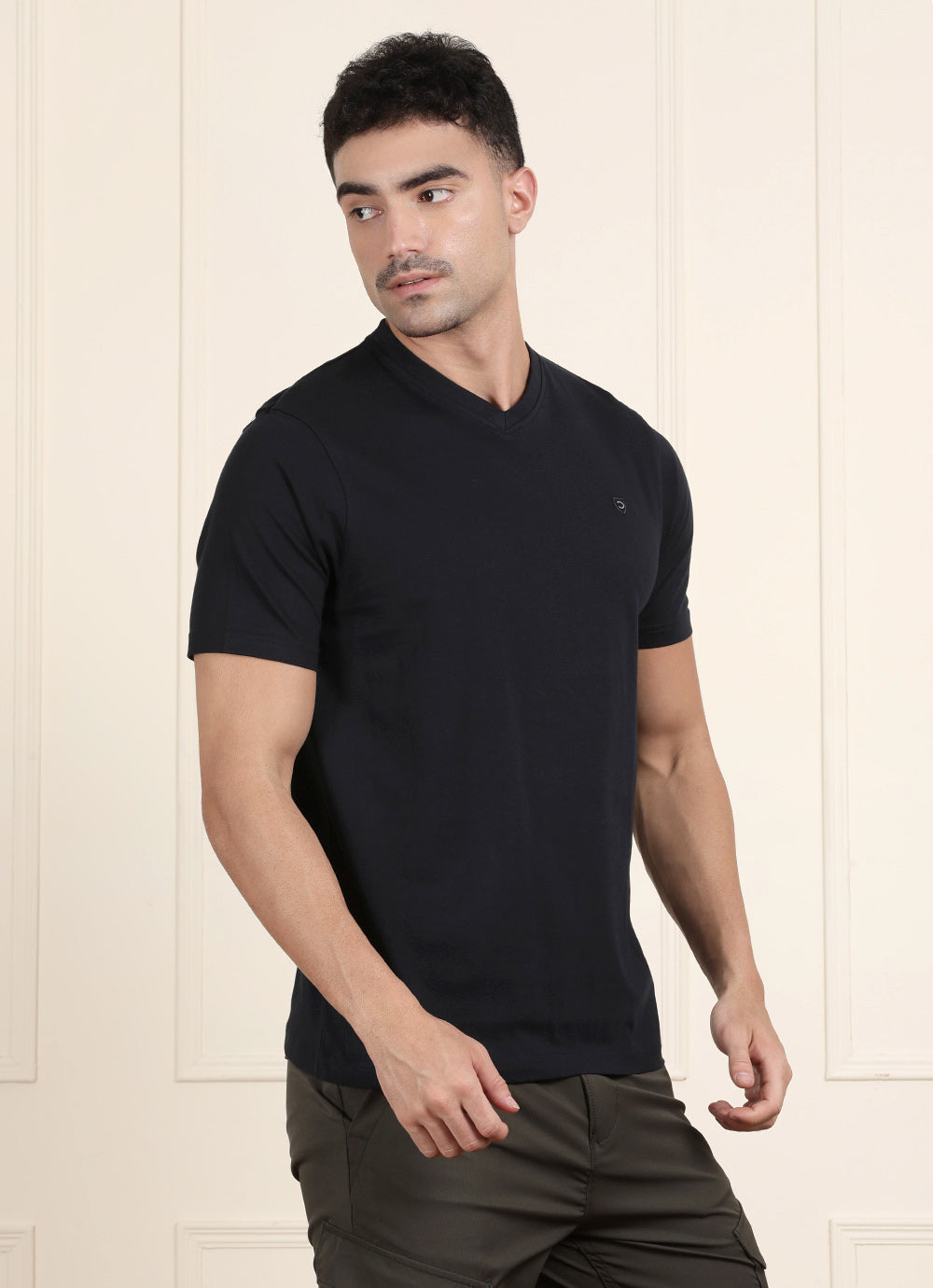 Navy V-Neck