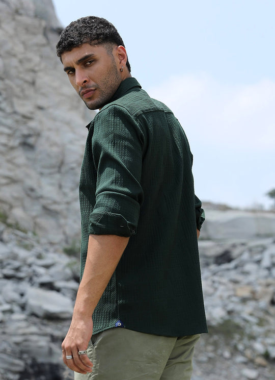 Kurnool Green Casual Shirt