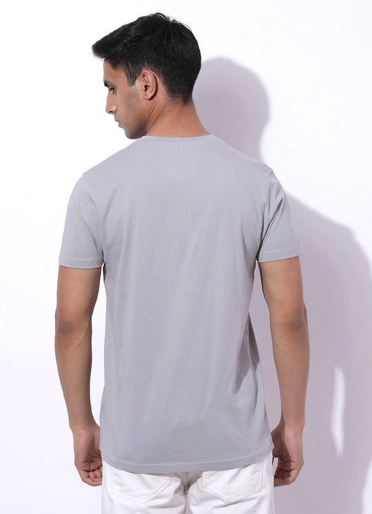 Hot Grey V Neck