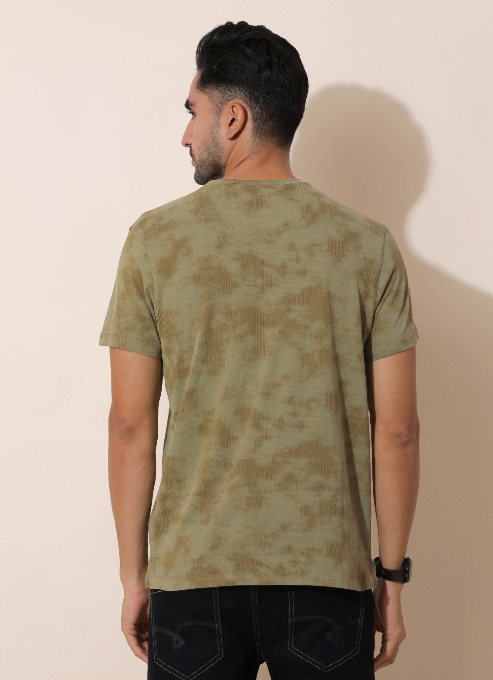 Verdant Olive Round Neck