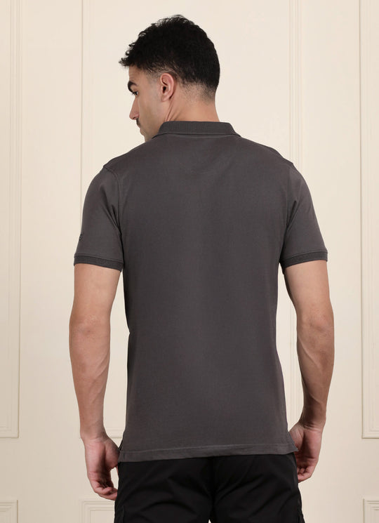 Dark Grey Polo