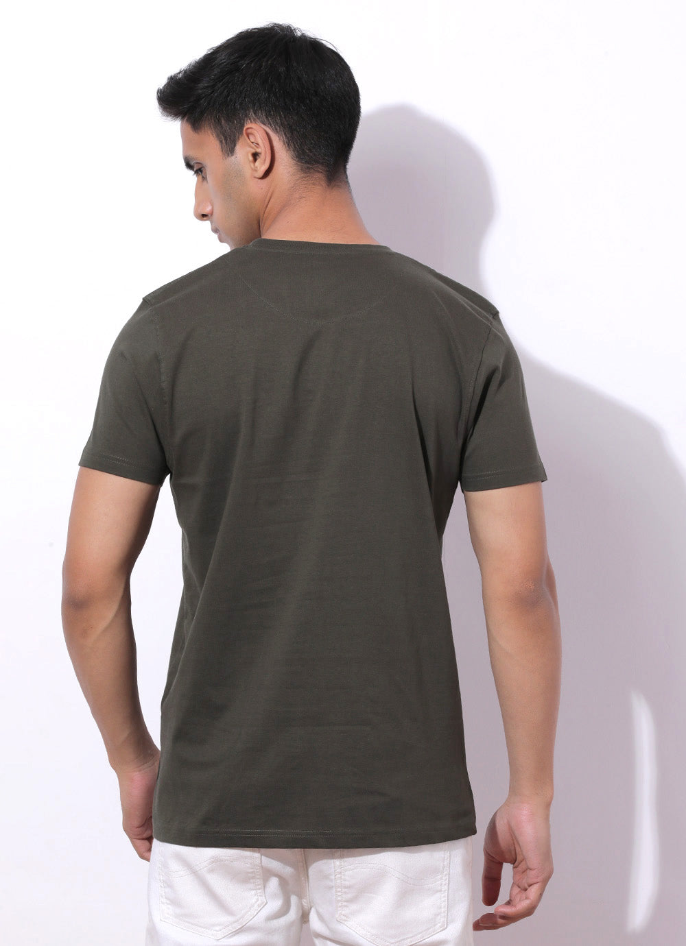 Nelson Green Round Neck