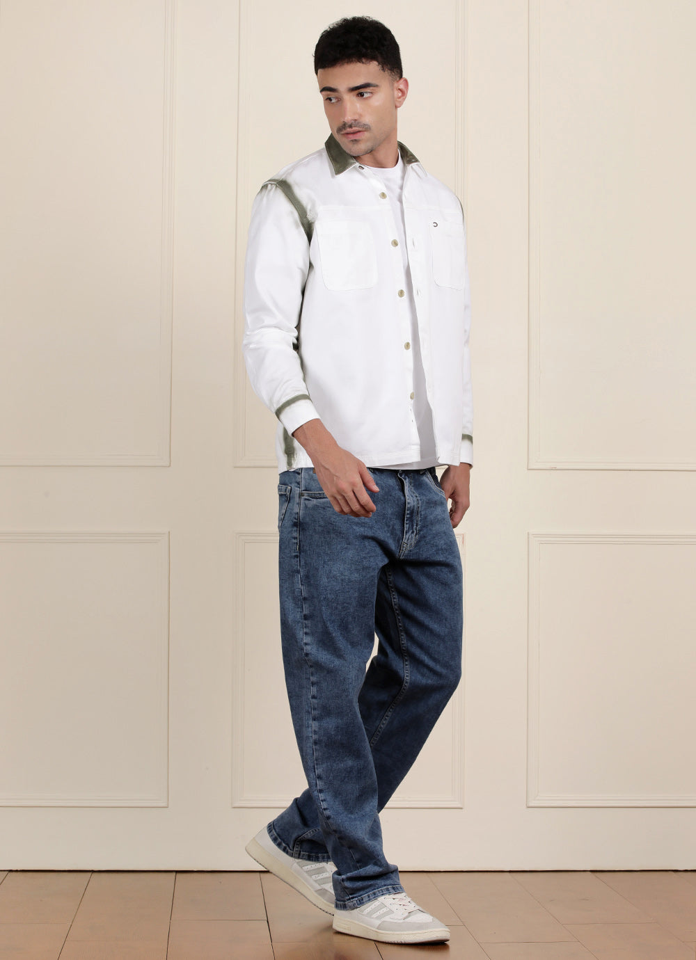 2D White Denim