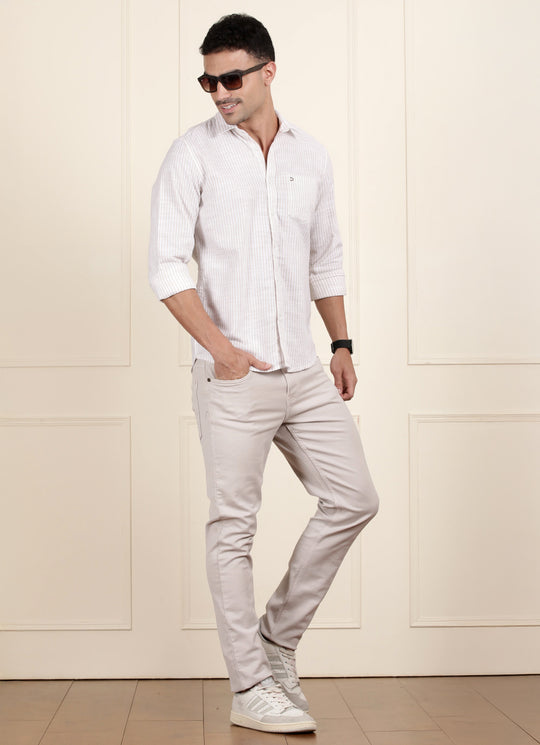 Beige Stripes