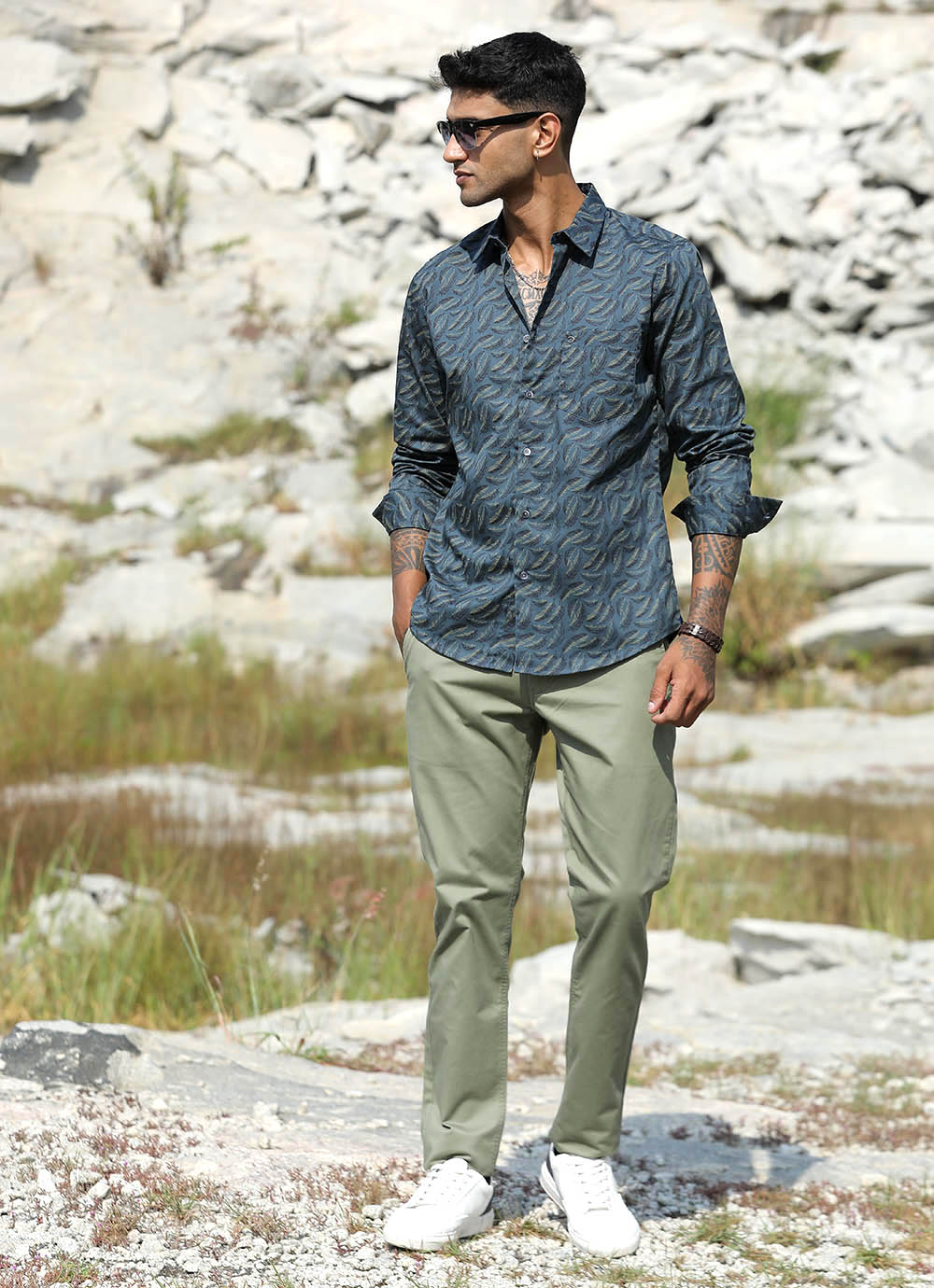 Olive Canopy Shirt