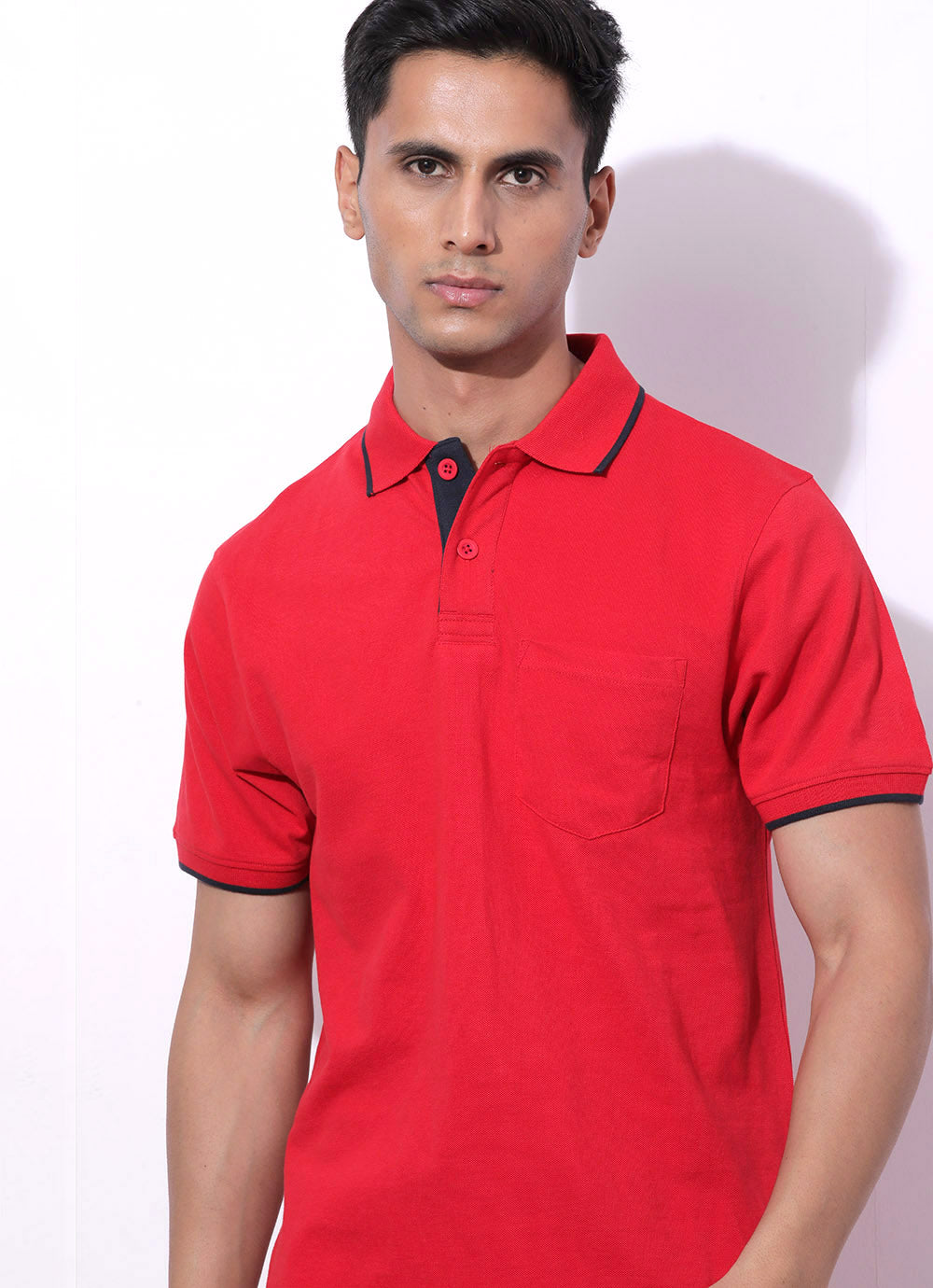 Subtle Red Polo