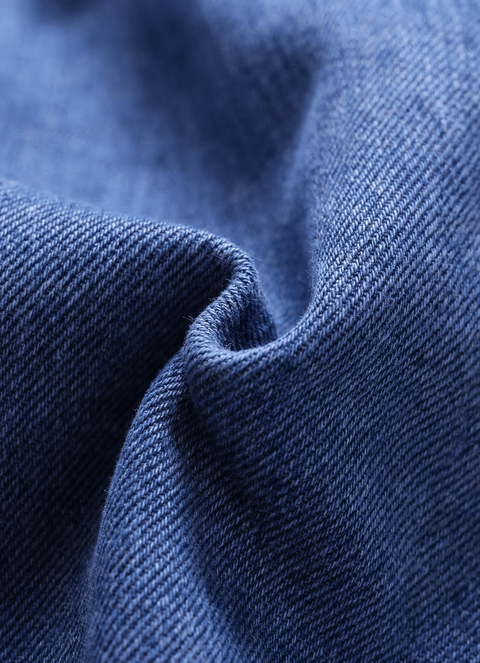 Blue Cotton Slim Fit Jeans