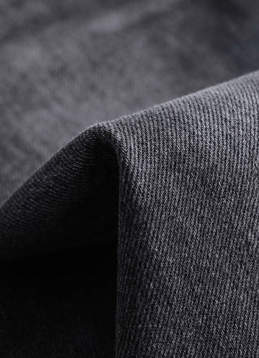 Black Cotton Slim Fit Jeans