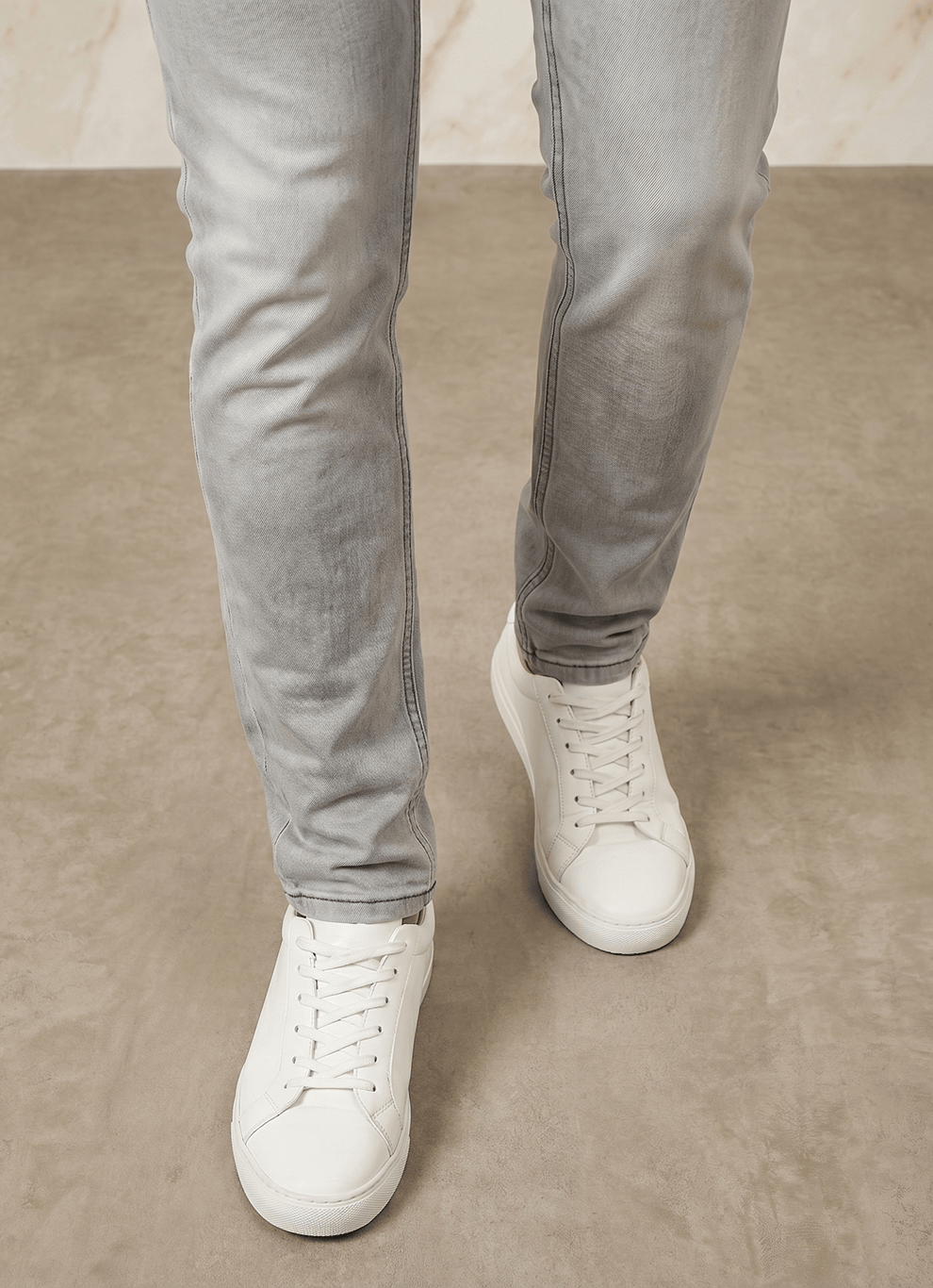 Black Cotton Slim Fit Jeans