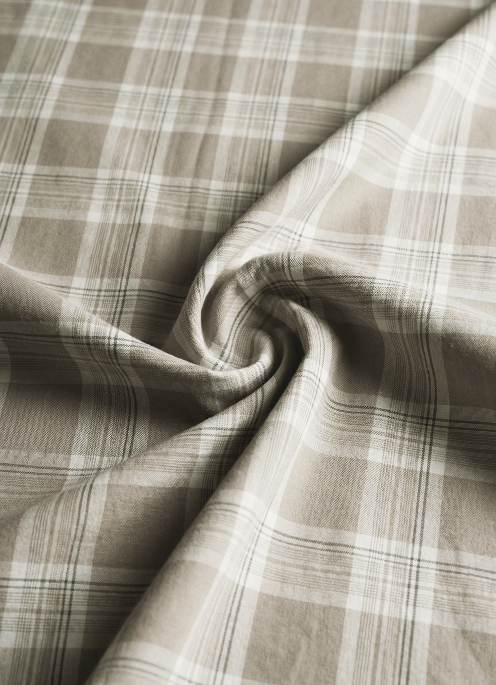Mud Cotton Checks Slim Fit Full Sleeve Shirt