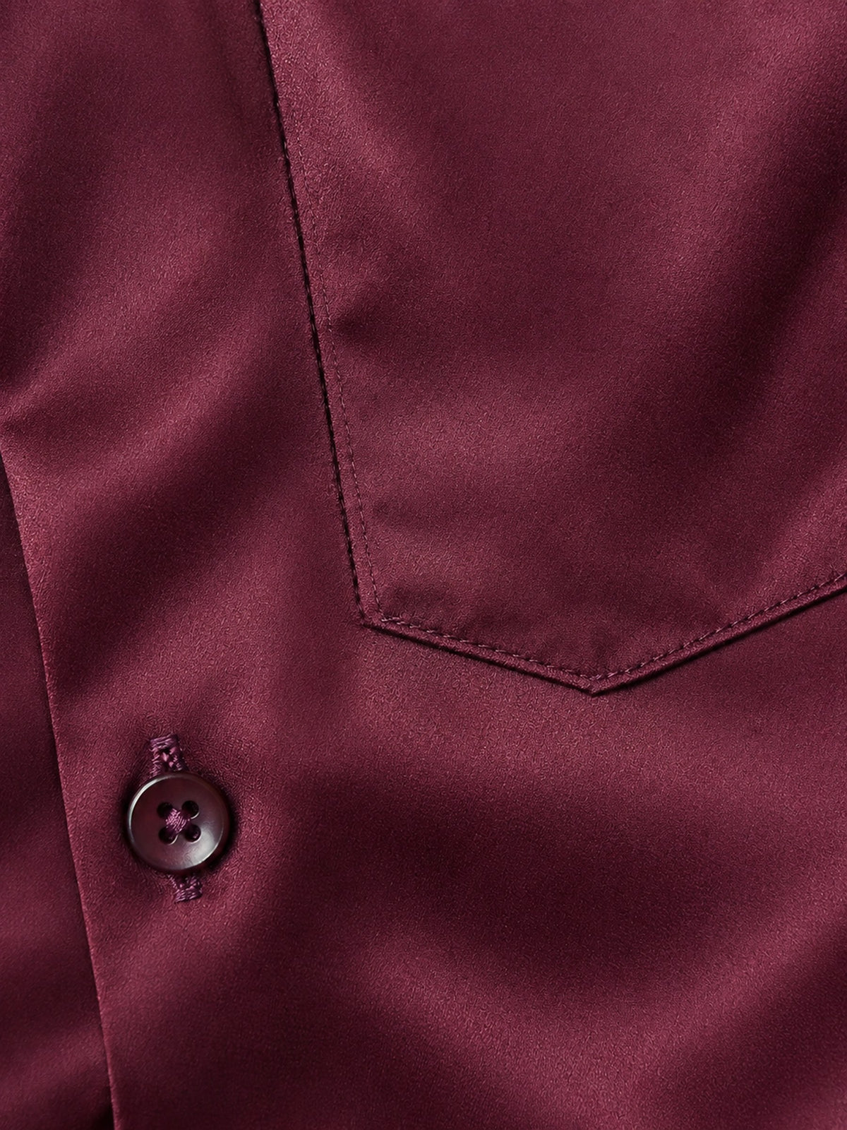 Maroon Cotton Slim Fit Full Sleeve Shirt