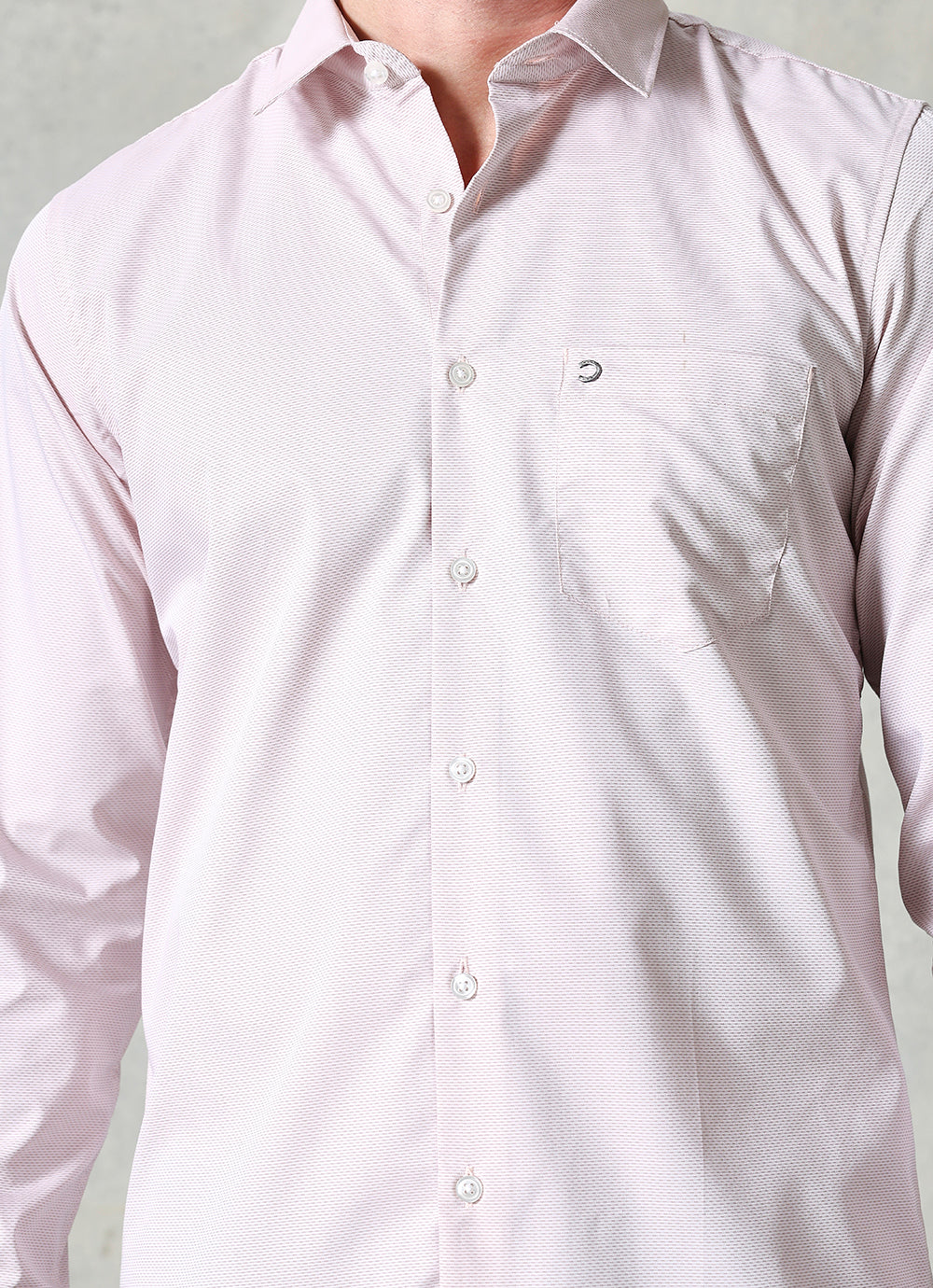 Light Brown Solids Cotton Slim Fit Shirt