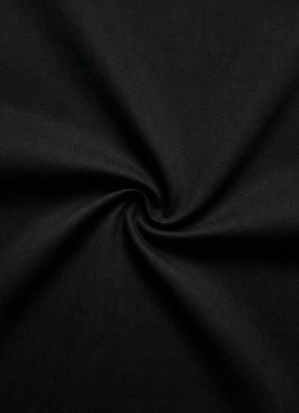 Black Cotton Slim Fit Trouser