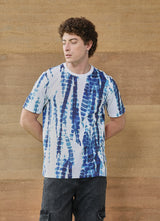 White Round neck Cotton Slim Fit Tshirt